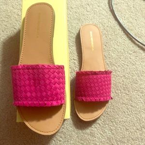 Hot Pink (Fuchsia) Sandals - NWT size 10